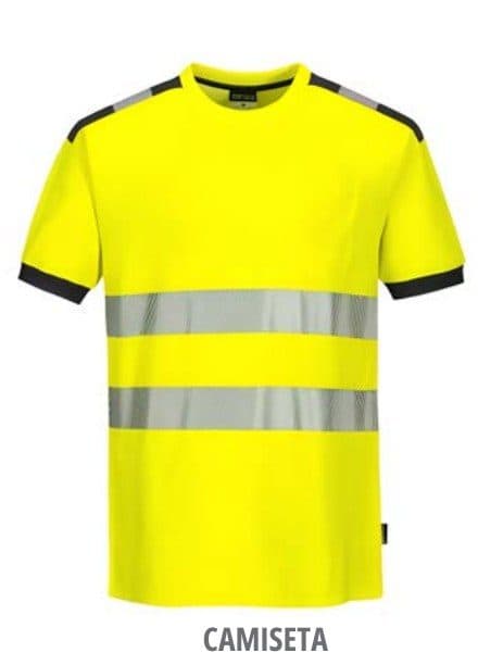 Camiseta — línea Alta visibilidad PUBTEX