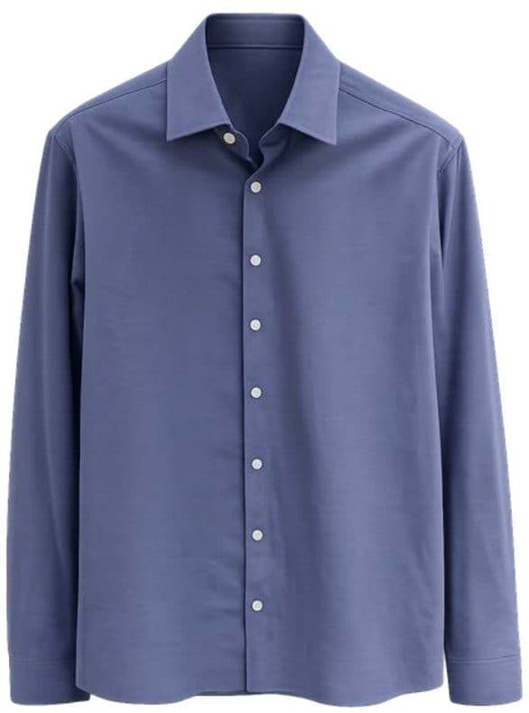 Camisas — Manga larga poliéster