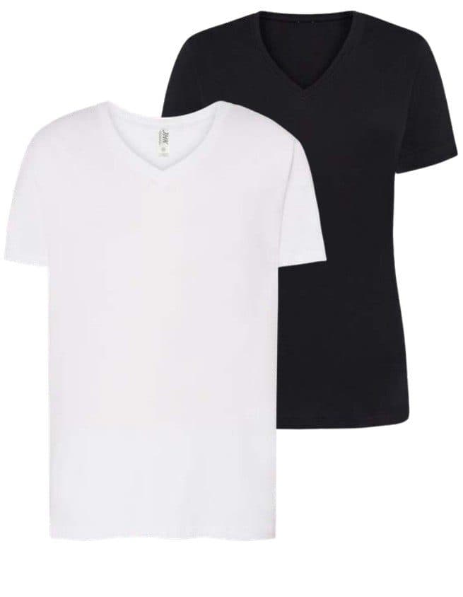Cuello V — línea Camisetas PUBTEX