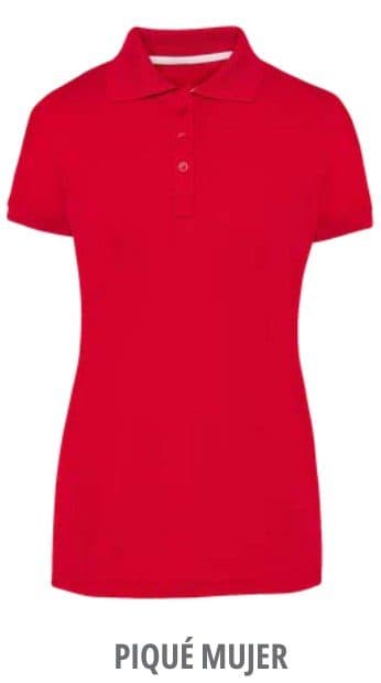 Piqué mujer — línea Camisetas PUBTEX