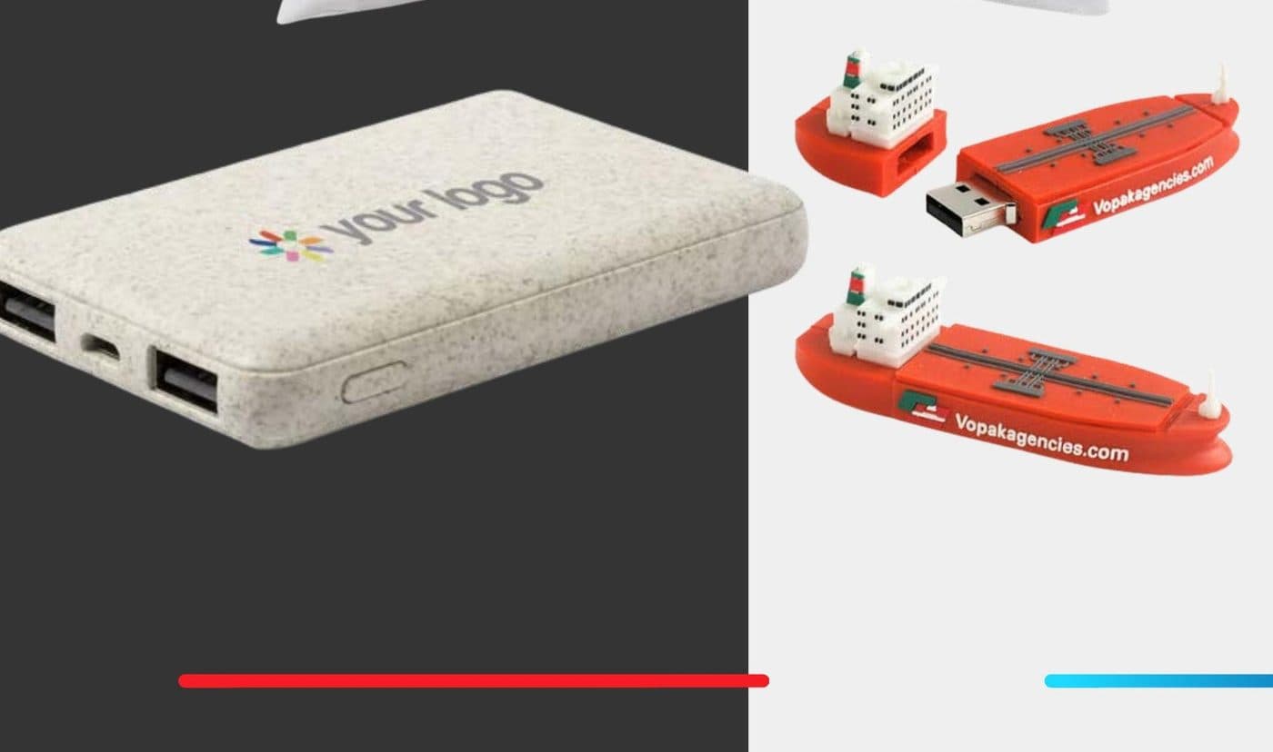 Power bank y memorias USB con diseño personalizado desarrollados por PUBTEX